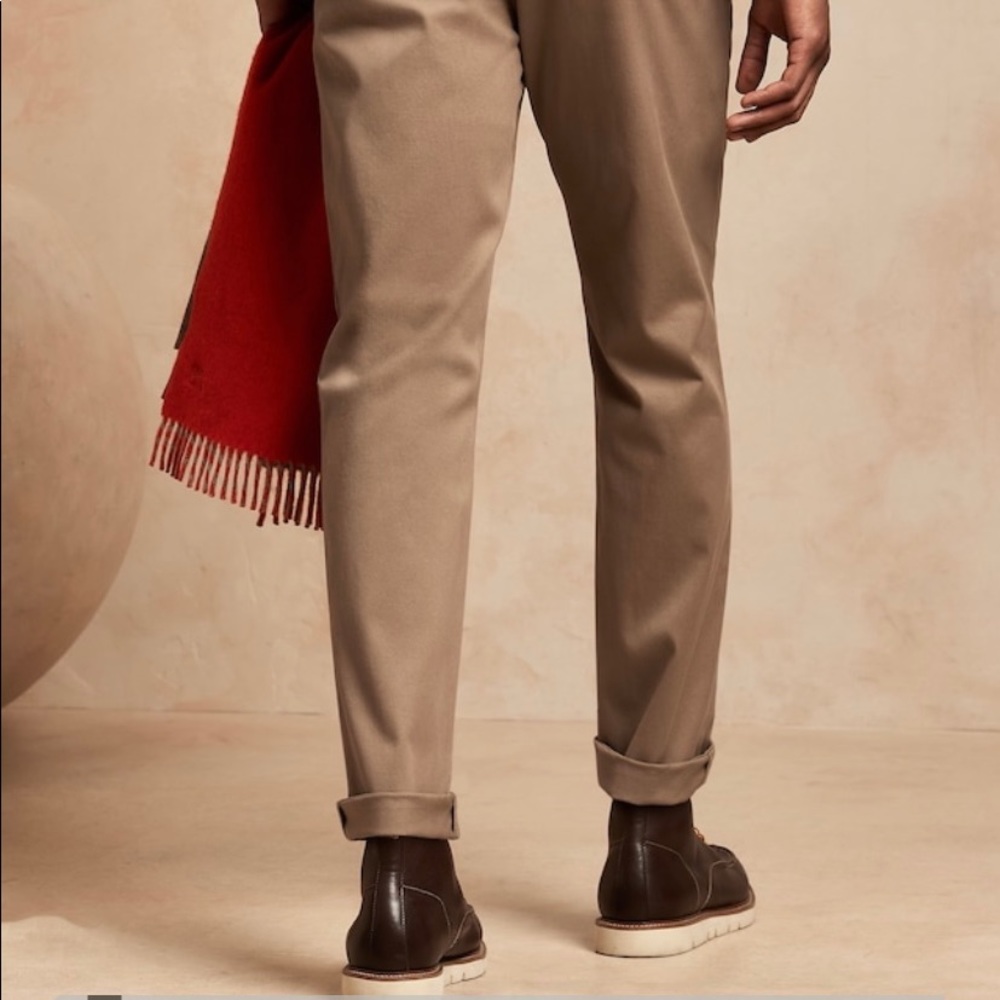 28x30 BR Mason Athletic Tapered Fit Chinos (Airforce Khaki)